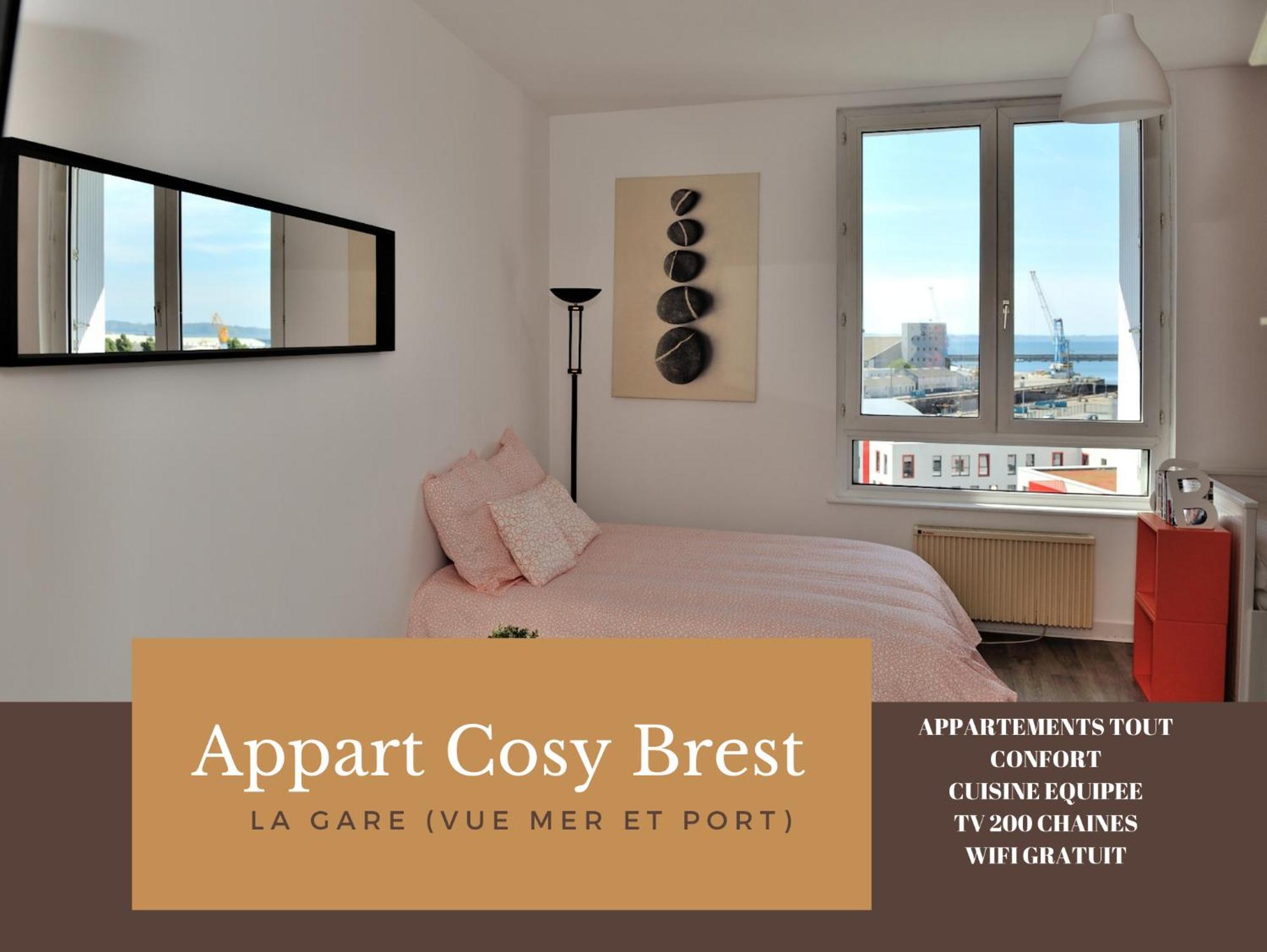 Appart Cosy Brest Apartment Стая снимка